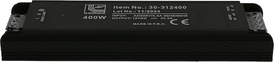 Adeleq Τροφοδοτικό LED IP20 Ισχύος 400W