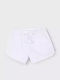 Kinder-Shorts/Bermudas Stoff Weiß