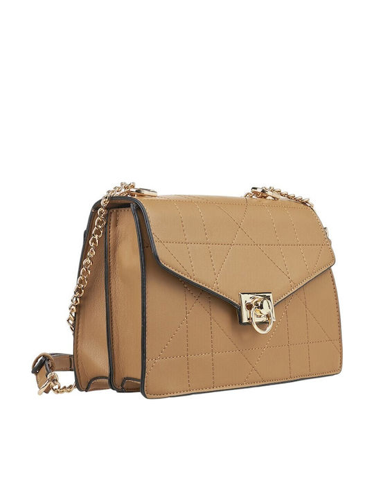 Verde Women's Flap Bag Camel