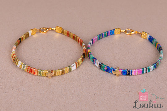 Loukia Christening Charm Bracelet 50 Pieces Various Designs