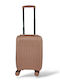 Playful Bags Βαλίτσα Ταξιδίου Καμπίνας Σκληρή Ροζ/χρυσό με 4 Ρόδες Ύψους 40εκ.