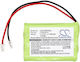 Battery Phone 3* Aaa 3.6v Nimh 700mah Gpt207 Universal Connector Panasonic Kx-tc1210 Cameron Sino