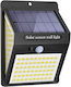 Pyramiden-Solarlampe Inklusive Batterie 140 Hochleistungs-SMD-LEDs für den Außenbereich Bewegungssensor Solarpanel LS140