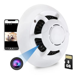 Cameră Spion Detector de Fum Iuni D103 8 Gb Wi-fi Vizualizare 4k Detectare Mișcare Cameră Spion Detector de Fum Iuni D103 8 Gb Wi-fi Vizualizare 4k Detectare Mișcare
