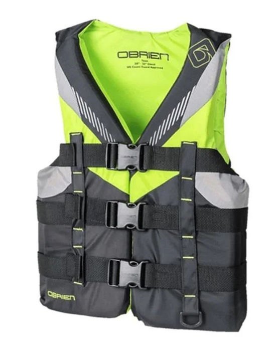O'Brien Adults Life Jacket for Water Sports Green