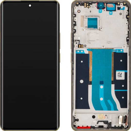Realme Екран със Сензорен Механизъм за Realme 12 Pro+ (Бежов)