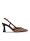 Mehrfarbige Pumps mit Spitze Zehe und Hohem Absatz