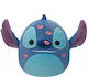 Jazwares Plush Squishmallows Valentine Agiou Valentinos Stitch Valentine for 3+ Years 20 cm
