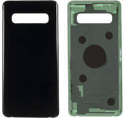 Заден капак на батерията за Samsung Galaxy S10 Черен Заден капак на батерията за Samsung Galaxy S10 Черен