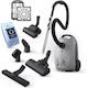 Electrolux EB51A4UG Aspirator 650W cu sac 3lt Gri