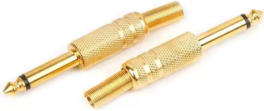 Gbc 29.0900.00 Mufă Mono Metalică 6.3mm²