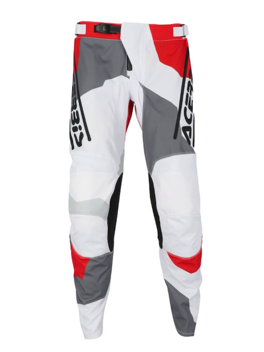 Acerbis Mx Linear Subway Ανδρικό Παντελόνι Καλοκαιρινό White/Grey Acerbis Mx Linear Subway Ανδρικό Παντελόνι Καλοκαιρινό White/Grey