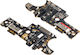 Charging Port Flex Board Motorola Moto G54 5p68c23312 Service Pack
