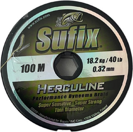Νήμα Sufix Herculine 100m Πράσινο 0.18mm