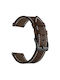 Armband Leder Braun (Garmin Venu, Sq, Sq 2, 2 Plus)