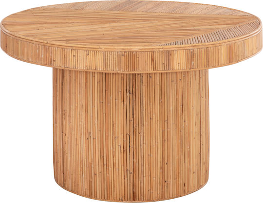Gatsby Στρογγυλό Τραπεζαρίας Φυσικό Rattan 72x72x76εκ. Gatsby Στρογγυλό Τραπεζαρίας Φυσικό Rattan 72x72x76εκ.