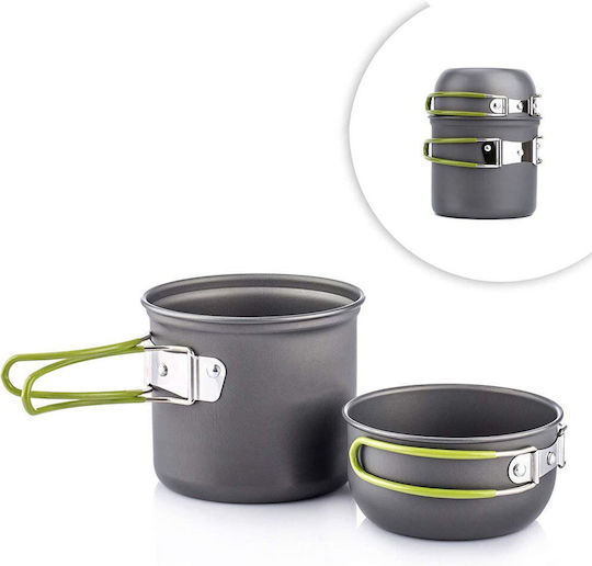 Ds-101 Cooking Set Camping Portable Non-Stick Coating
