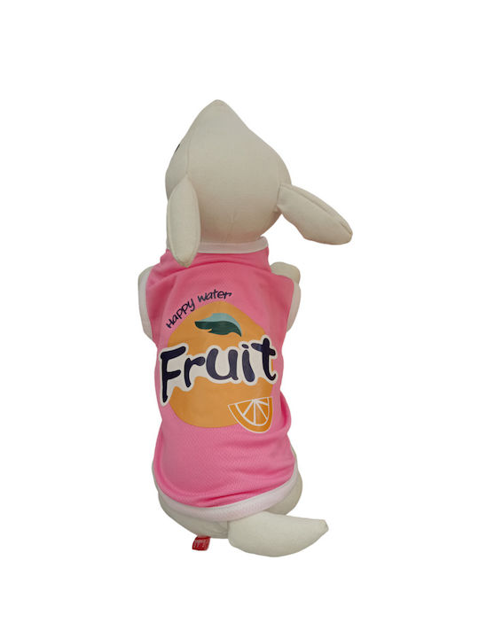 T-shirt Σκυλου Fruit Ροζ S 25cm 0000005069