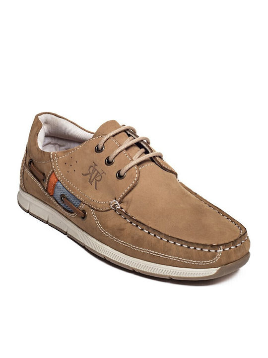 Men's Leather Moccasins Brown