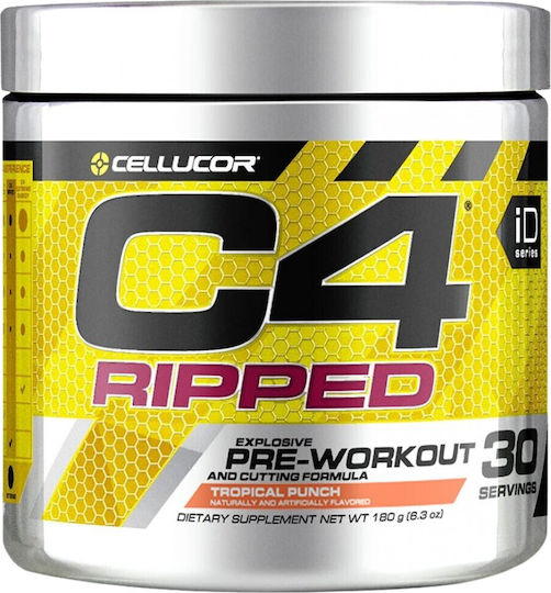 Cellucor C4 RIPPED Συμπλήρωμα Pre Workout 180gr Τροπικά Φρούτα