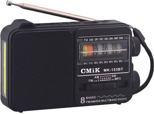 Cmik MK-153BT Mini Radio Battery with USB Black
