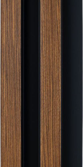 3D Wandpaneele aus PVC Braune 280x12cm