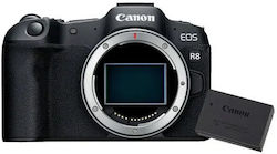 Canon EOS R8 + Baterie LP-E17 Corp Neagră Canon EOS R8 + Baterie LP-E17 Corp Neagră