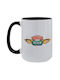 Koupakoupa Mega Mug Ceramic Black 450ml