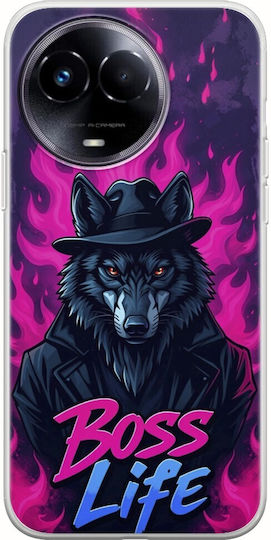 Boss Life Wolf Realme 11 5g Flexible Tpu Διάφανη Σιλικόνη