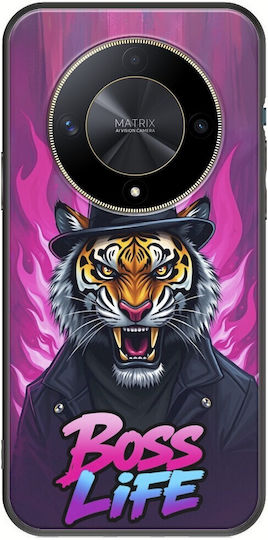 Boss Life Tiger Honor Magic 6 Lite 5G Black TPU Black Silicone