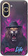 Калъф Boss Life Lion за Huawei Nova 10 Черен TPU Черен Силикон