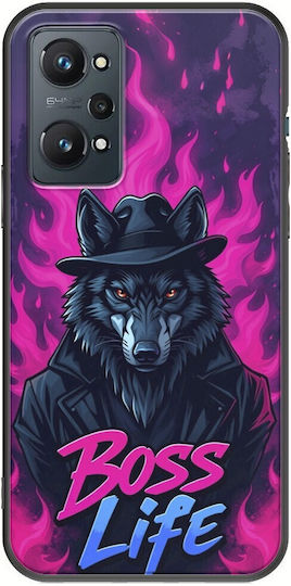 Boss Life Wolf Realme GT 2 5G Черен TPU Черен Силикон