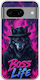 Boss Life Wolf Google Pixel 8 5g Гъвкав TPU Прозрачен Силикон