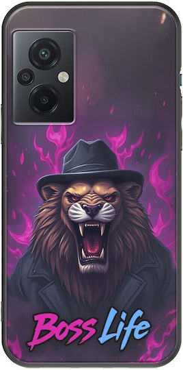 Boss Life Лъв Xiaomi Poco M5 Черен TPU Черен Силикон