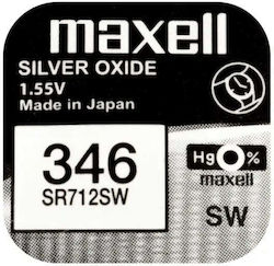 Maxell Sr712 Sw Silver Button Battery 1.55v 346