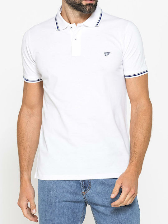 Polo Bluză cu mânecă scurtă White