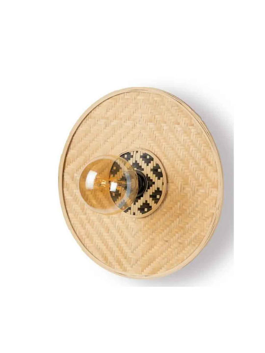 Fos me Leuchte Wand mit Fassung E27 Beige