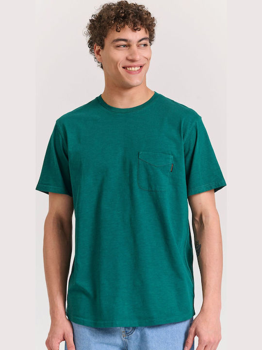 Funky Buddha T-shirt Deep Emerald