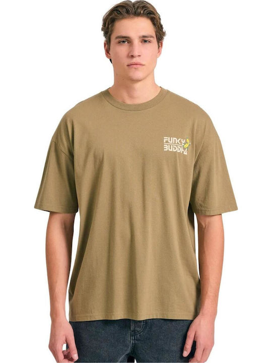 T-shirt Χακί