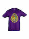 Детска тениска Dark Purple Hogwarts School Crest, Harry Potter