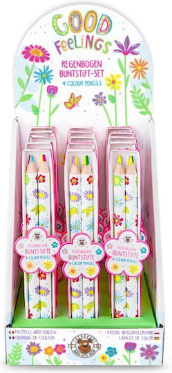 Μολυβι Trend 964809 Gfh Flowers Πολυχρωμο Set2
