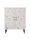 Μεταλλική Παπουτσοθήκη Multilux Terrazzo 95x36x111cm