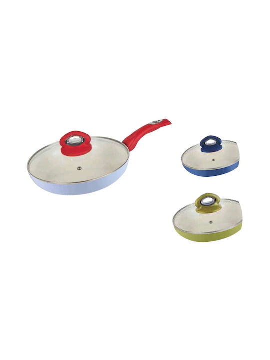 Hausberg Tigaie Cu capac din Aluminiu cu Strat Ceramic 24cm