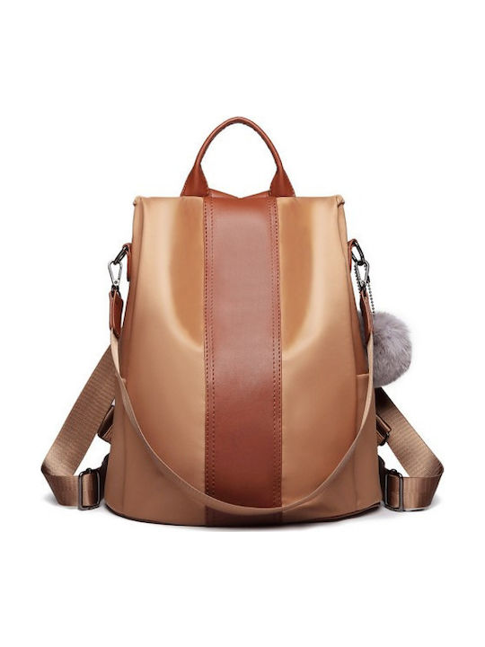 Miss Lulu Women's Bag Backpack Brown LG1903-BN