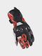 LS2 Swift Men's Motorcycle Gloves Leather Black/Red