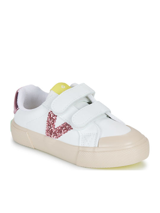 Victoria Kinder Sneakers mit Klettverschluss Weiß