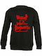 Kinder-Sweatshirt Black Waiting For My Letter From Hogwarts, Harry Potter