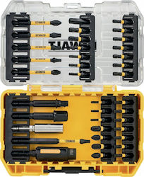 DEWALT Set 38 Biți Șurubelniță Cruce / Steaua / Pătrat