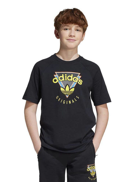 adidas Kinderoberteile T-Shirt Schwarz Hero