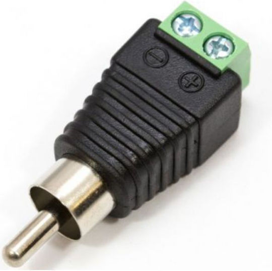 Gbc 67.3750.77/s Dc Power Adaptor Rca Αρσενικό